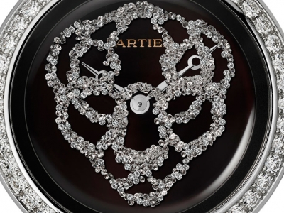 El reloj Cartier Révélation d’une Panthère y sus 650 diamantes en el dial