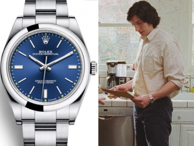 Adam Driver usa un Rolex Oyster Perpetual en Marriage Story