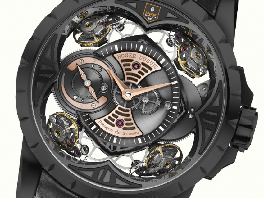 Roger Dubuis y una audaz versión limitada del Excalibur Quatuor