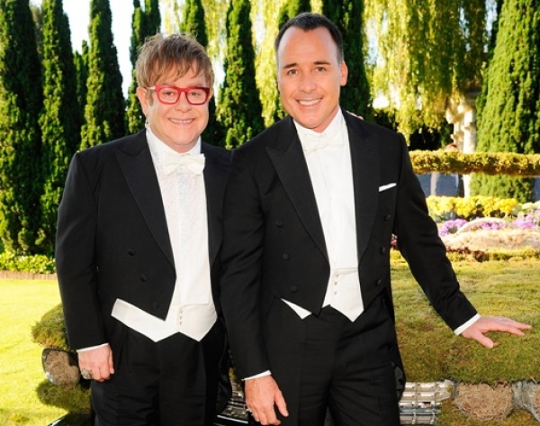 Chopard junto a Elton John