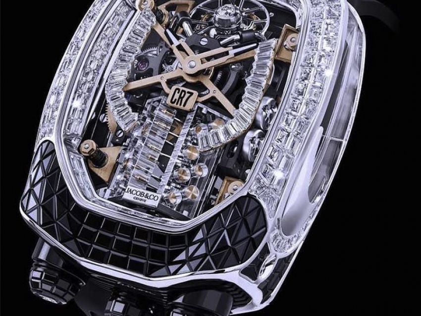 Jacob &amp; Co. y Cristiano Ronaldo crean un reloj Bugatti Chiron