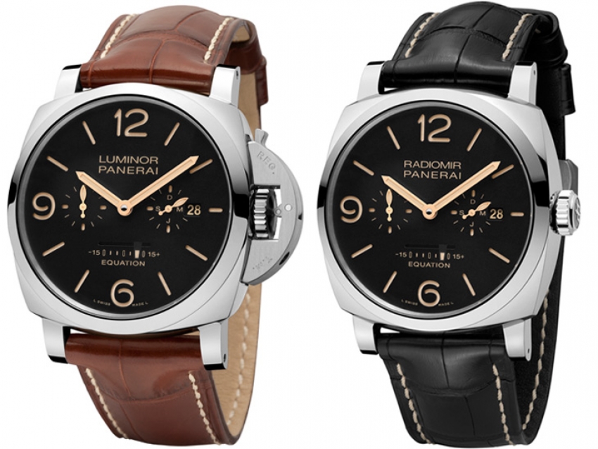 SIHH 2015: Panerai lanzó dos nuevos relojes Equation of Time