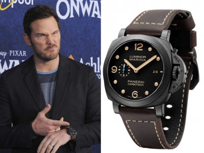 Chris Pratt deslumbra con un espectacular Panerai Luminor