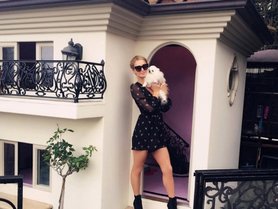 La increíble mansión de los perros de Paris Hilton