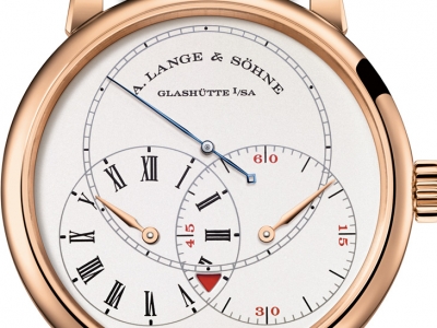 A. Lange &amp; Söhne Richard Lange Segundos Saltantes