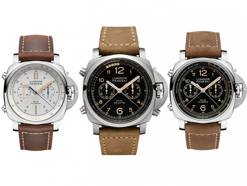 Los flamantes Panerai PCYC Chronographs