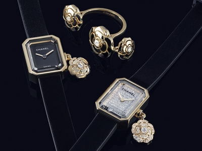 La exclusiva colección de relojes Chanel Premiere Extrait de Camelia