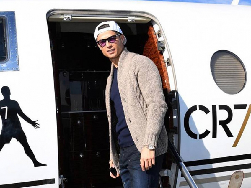 Cristiano Ronaldo alquila su lujoso jet privado