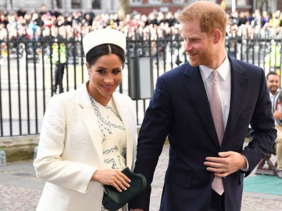 El fino look de la duquesa Meghan Markle