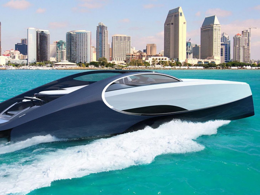 Ahora Bugatti se luce en alta mar con el super yate Niniette 66