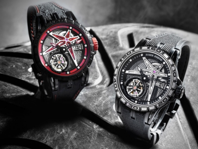 Roger Dubuis agrega nuevas piezas a su colección Excalibur