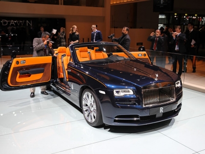 El super descapotable Rolls-Royce Dawn