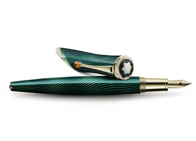 La elegante pluma de Rita Hayworth de Montblanc