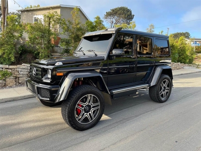 La exclusiva camioneta Mercedes G 550 4×4 Squared de Floyd Mayweather