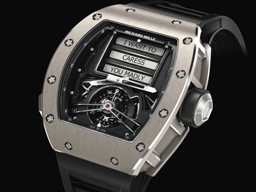 El espectacular Richard Mille RM 69 Érotique Tourbillon