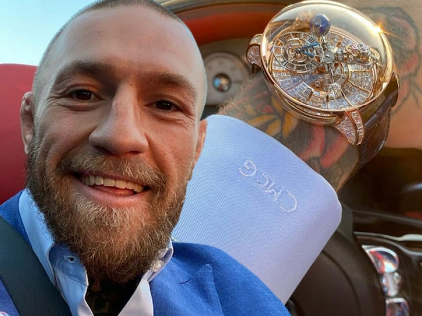 Así es el reloj Jacob &amp; Co. de US$ 1.200.000 de Connor McGregor